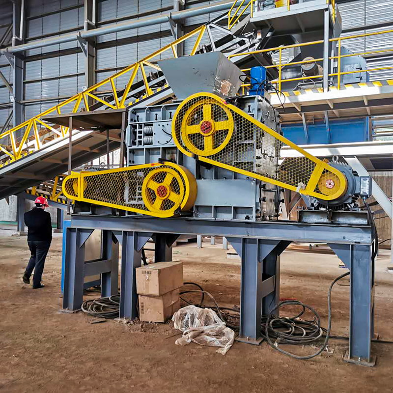 Geminus-Roll Stone Separator